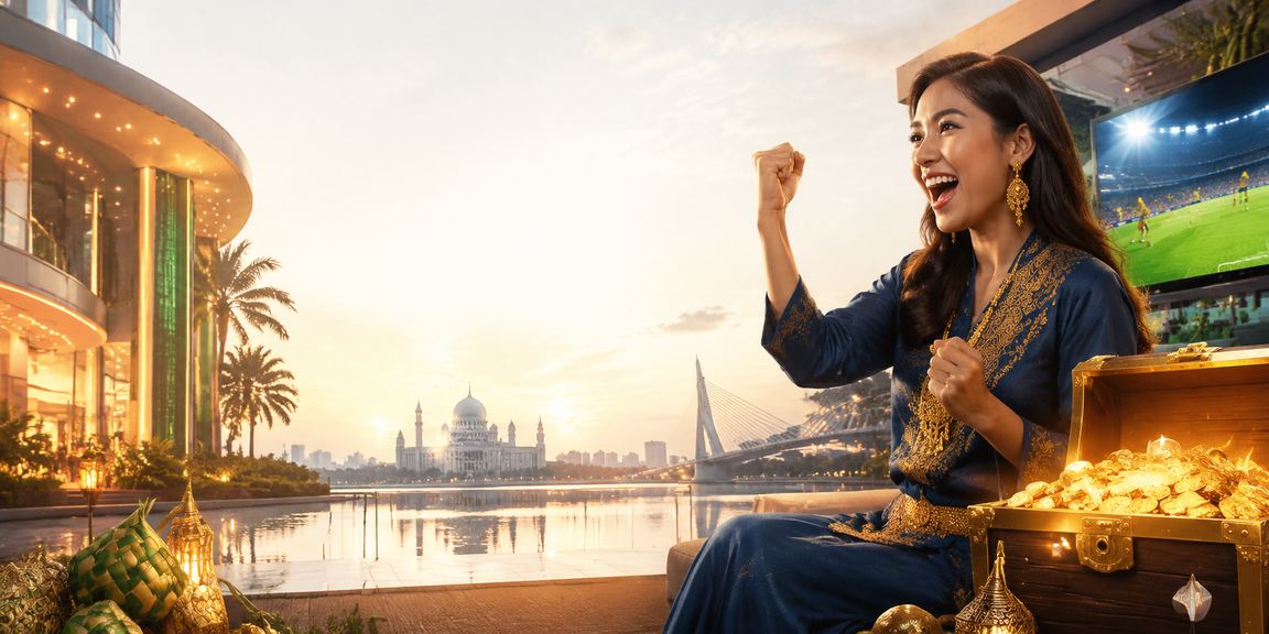 Aktiviti pertaruhan dengan gaya Melayu moden di Putrajaya