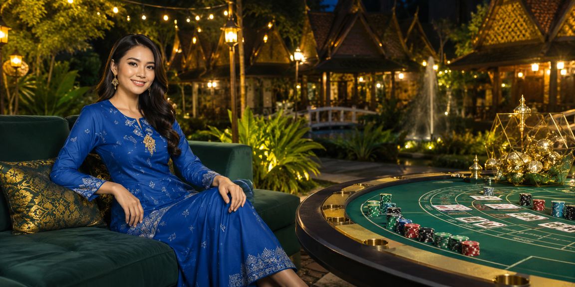 Permainan baccarat dengan pakaian baju kurung di Sarawak bersama the5ers